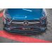 Накладка сплиттер на передний бампер Вар2 на Mercedes A W177 A35 AMG